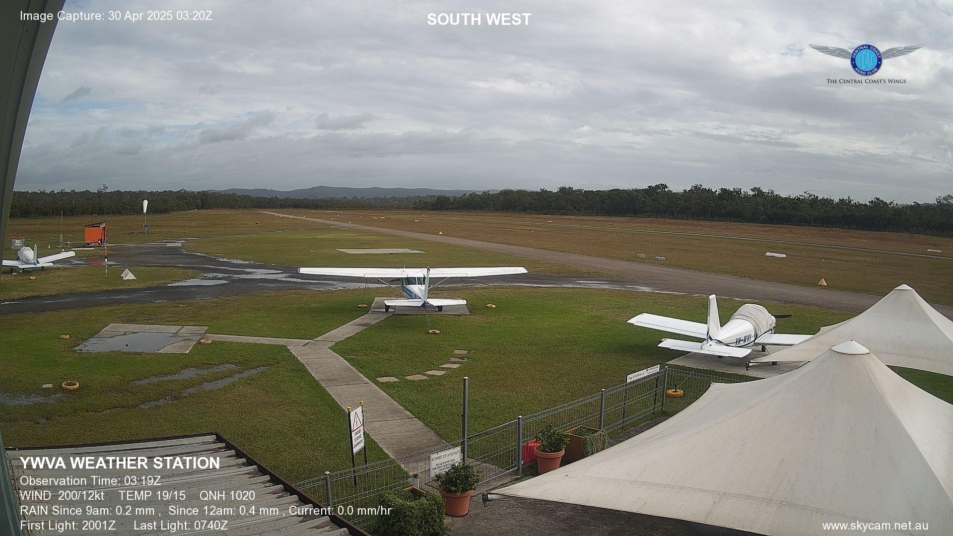 Warnervale aerodrome wx cams